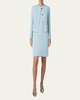 Adriana Short Wool Crepe Jacket
