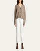 Bella Flare Jeans w/ Released Hem