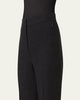 Carl Straight Leg Stonewashed Twisted Linen Wool Pants