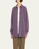 Janak Collared Cashmere Top