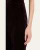 Sophie II Mid-Rise Straight Velvet Pants