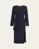 Skyla Cashmere-Blend Wrap Dress