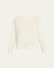 Barbra Crewneck Cashmere Pullover