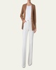 Fitted Stretch Cashmere Cardigan