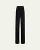 Luxe Seamed Wide-Leg Lounge Pants