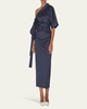 Bowie One-Shoulder Midi Dress