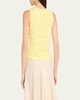Dani Ruched Drawstring Top