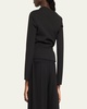 Skyla Gathered Blazer Top