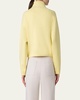 Cashmere Knit Short Zip Cardigan