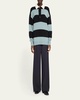 Mason Striped Wool-Cashmere Sweater