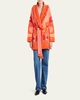 Icon Jacquard Belted Cardigan