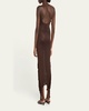 Stalactite Midi Slip Dress