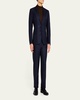 Men's Wool Windowpane Suit