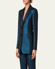 Metallic Night Sky Boyfriend Blazer
