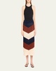 Tia Crochet Midi Skirt