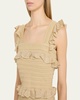 Illuminate Lace Frill Cami
