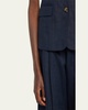 Lucia Linen Vest Top