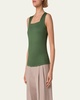 Modal Stretch Square-Neck Top