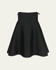 Boatneck Cape Mini Dress