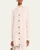 Button-Down Wool-Cashmere Cardigan