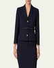 Belted Button Down Blazer