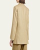 Long Double Breasted Wool Jacket