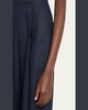 Estella Pleated Wide-Leg Linen Pants