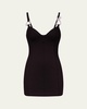 Crystal-Link Strap Mini Dress