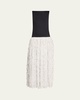 Juni Fringe Drop-Waist Midi Dress