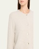 Mother-of-Pearl Eyelash Knit Cardigan