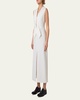 Double-Face Wool Midi Sheath Dress