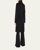 Duffle Knee-Length Wool Coat