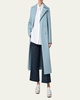Long Belted Wool Coat