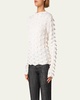 3D Sail Knit Long-Sleeve Sweater