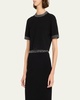 Maeve Embellished Short-Sleeve Top