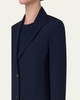 Percival Single-Breasted Seersucker Jacket