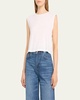 Sleeveless Cropped Babe Tee