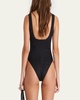 Vero Square-Neck One-Piece Swimsuit (DD-E Cup)