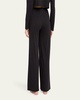 Soleil Straight-Leg Cotton Lounge Pants