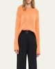 Draped Knit Sweater