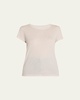 Lyocell Cotton Baby Ribbed Tee