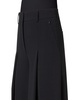 Fiorello Pleated Stretch Wool Twill Wide-Leg Pants