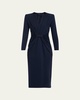 Tab Front Jersey Dress