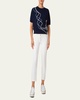 Sailboat Robe Application Wool Cashmere Sweater