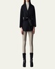 Tyra Double-Face Wool Wrap Coat with Tie Belt