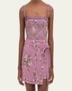 Luna Wisteria Mini Skirt Coverup
