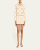 Adelaide Scalloped Eyelet-Embroidered Jacket