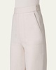 Flynn Stretch Denim Conical-Leg Ankle Pants