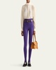 Marocaine Button Down Silk Top with Scarf