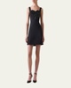 Crystal Heart Sleeveless Mini Dress